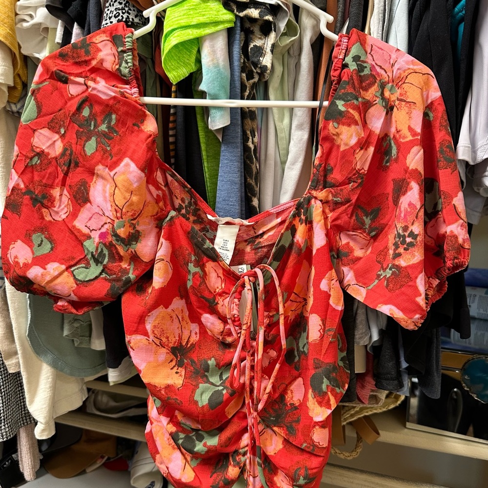 Crop blouse